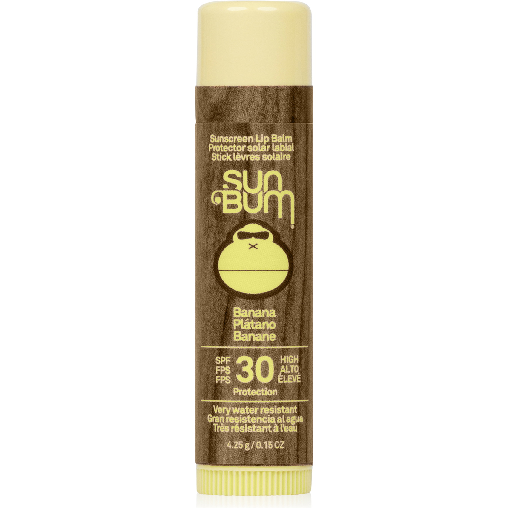2026 Sun Bum Original 30 SPF Sunscreen CocoBalm Lip Balm 4.25g SB338796 - Banana